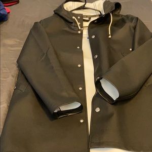 Stutterheim Stockholm lightweight jacket 5”5 black